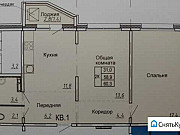 2-комнатная квартира, 60 м², 3/10 эт. Барнаул