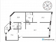 4-комнатная квартира, 150 м², 7/13 эт. Санкт-Петербург