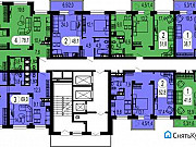 2-комнатная квартира, 48 м², 18/25 эт. Красноярск