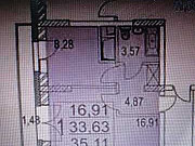 1-комнатная квартира, 35 м², 15/25 эт. Балашиха