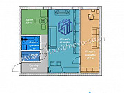 2-комнатная квартира, 44 м², 1/5 эт. Самара