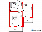 1-комнатная квартира, 38 м², 1/5 эт. Санкт-Петербург