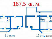 3-комнатная квартира, 187 м², 11/12 эт. Барнаул