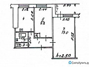 2-комнатная квартира, 43 м², 6/9 эт. Новокузнецк