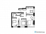 2-комнатная квартира, 68 м², 29/39 эт. Москва