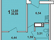 1-комнатная квартира, 30 м², 16/18 эт. Челябинск