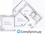 2-комнатная квартира, 57 м², 10/16 эт. Красноярск