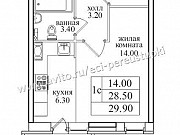 Студия, 29 м², 3/27 эт. Санкт-Петербург