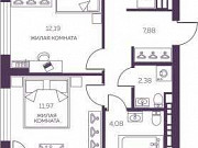 2-комнатная квартира, 64 м², 2/8 эт. Екатеринбург