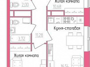 2-комнатная квартира, 58 м², 2/16 эт. Киров