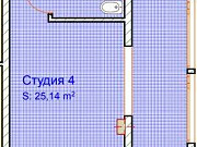 Студия, 25 м², 2/3 эт. Севастополь