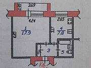 1-комнатная квартира, 36 м², 2/5 эт. Иваново