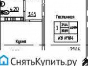 1-комнатная квартира, 41 м², 13/17 эт. Оренбург