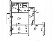 3-комнатная квартира, 72 м², 3/3 эт. Омск