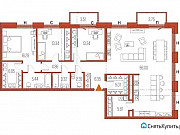 3-комнатная квартира, 138 м², 11/22 эт. Санкт-Петербург