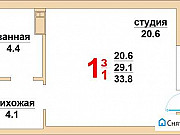 1-комнатная квартира, 33 м², 14/30 эт. Екатеринбург