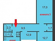 3-комнатная квартира, 67 м², 1/9 эт. Нижний Новгород