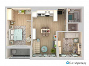 2-комнатная квартира, 64 м², 6/14 эт. Ижевск