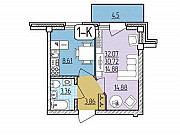 1-комнатная квартира, 32 м², 1/9 эт. Улан-Удэ