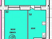 1-комнатная квартира, 52 м², 9/12 эт. Чита