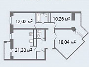3-комнатная квартира, 86 м², 2/9 эт. Новый Уренгой