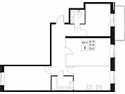 3-комнатная квартира, 76 м², 5/10 эт. Санкт-Петербург