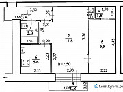 2-комнатная квартира, 43 м², 4/5 эт. Чита