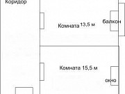 2-комнатная квартира, 55 м², 3/3 эт. Екатеринбург