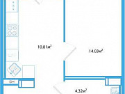 1-комнатная квартира, 37 м², 9/14 эт. Санкт-Петербург