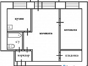 2-комнатная квартира, 42 м², 3/5 эт. Красноярск