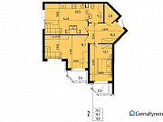 2-комнатная квартира, 72 м², 2/18 эт. Екатеринбург