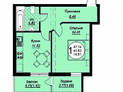 1-комнатная квартира, 47 м², 2/7 эт. Керчь