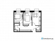 2-комнатная квартира, 59 м², 3/5 эт. Москва