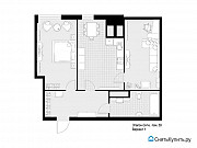 2-комнатная квартира, 72 м², 2/31 эт. Москва