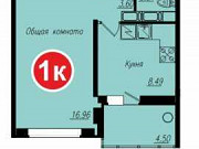 1-комнатная квартира, 38 м², 5/12 эт. Новочебоксарск