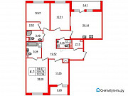 4-комнатная квартира, 109 м², 2/13 эт. Санкт-Петербург