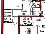 2-комнатная квартира, 70 м², 2/8 эт. Калининград