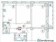 3-комнатная квартира, 104 м², 13/13 эт. Челябинск