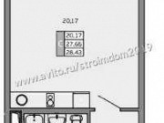 Студия, 28 м², 4/12 эт. Санкт-Петербург