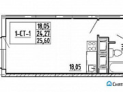 Студия, 25 м², 13/22 эт. Санкт-Петербург