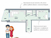 1-комнатная квартира, 41 м², 6/11 эт. Новосибирск