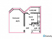 1-комнатная квартира, 35 м², 12/17 эт. Оренбург