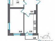 1-комнатная квартира, 42 м², 7/17 эт. Санкт-Петербург