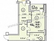 1-комнатная квартира, 45 м², 2/19 эт. Волгоград