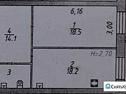 1-комнатная квартира, 56 м², 3/7 эт. Ярославль