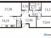 3-комнатная квартира, 90 м², 2/5 эт. Санкт-Петербург