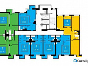 2-комнатная квартира, 56 м², 25/25 эт. Красноярск