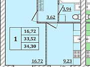 1-комнатная квартира, 33 м², 2/3 эт. Ярославль