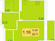 1-комнатная квартира, 33 м², 4/5 эт. Тула