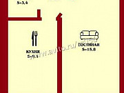 1-комнатная квартира, 33 м², 1/3 эт. Оренбург